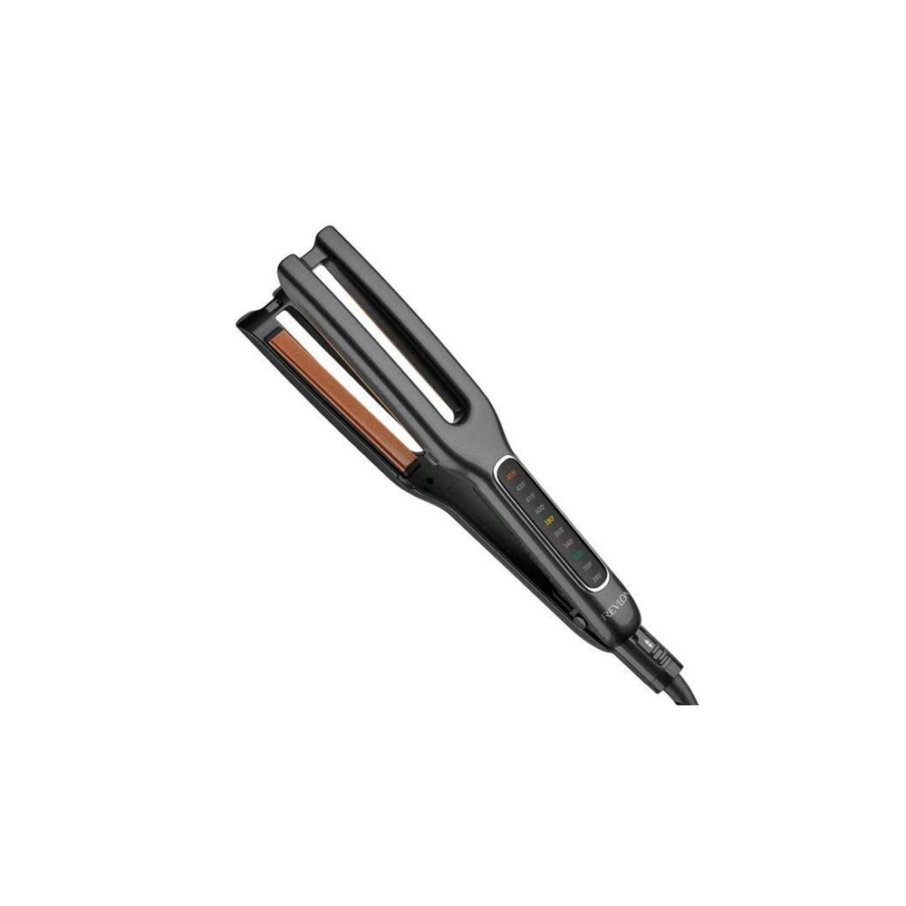 Hair Straightener‎ Revlon Double Straight Copper Ceramic Dual Plate Straightener